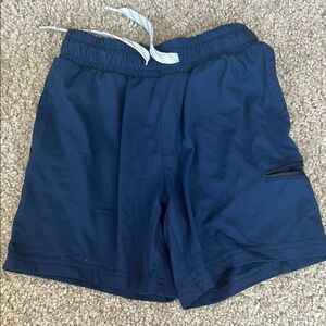 Navy Blue Athletic Shorts